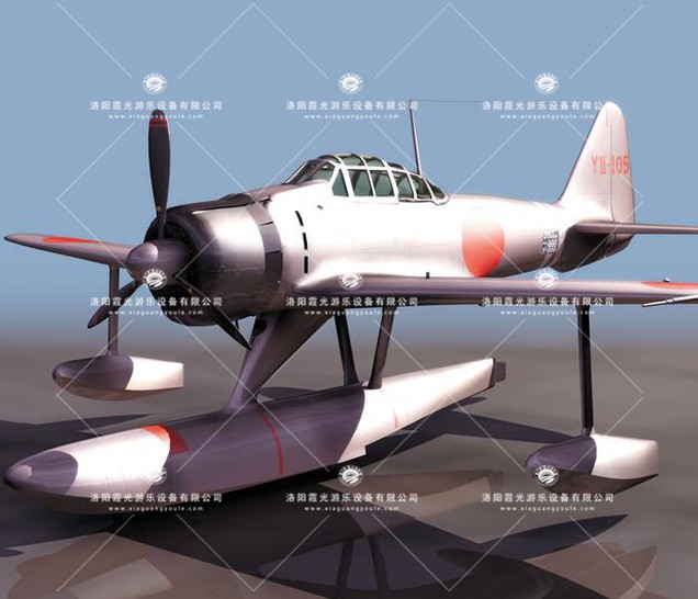 融水3D模型飞机_